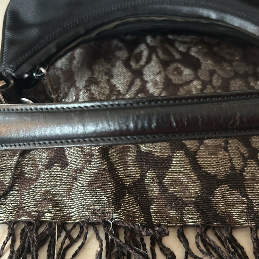 Gucci Canvas and Leather Hobo Bag - Picture 9 of 16